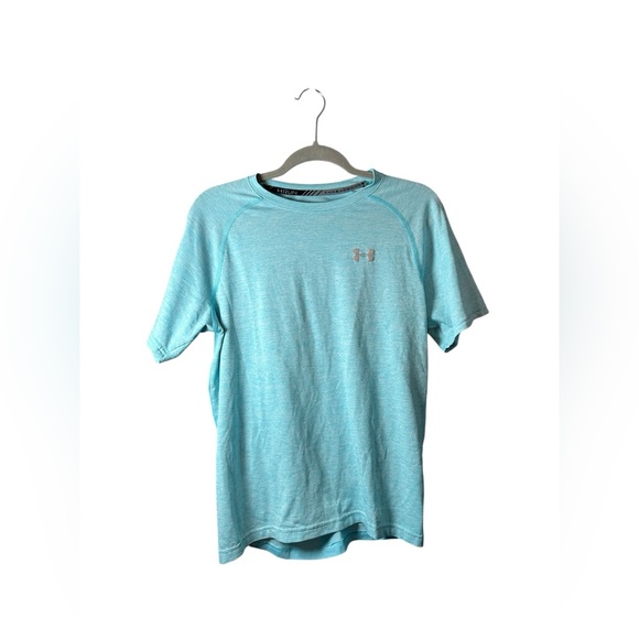 Under Armour Other - Under Armour Threadborne Run HeatGear Shirt Men’s M Blue